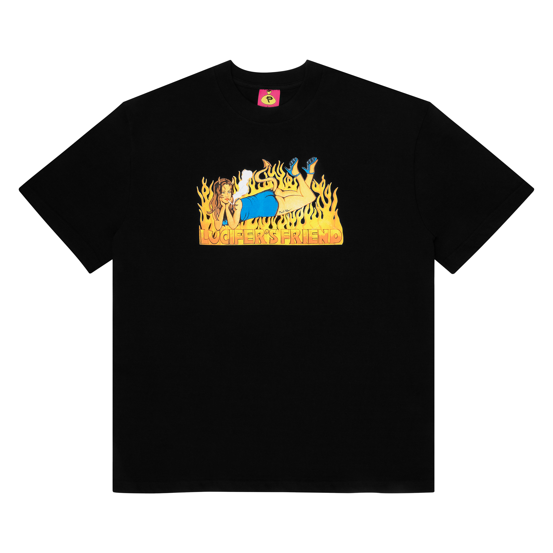 LUCIFER'S FRIEND T-SHIRT (BLACK)