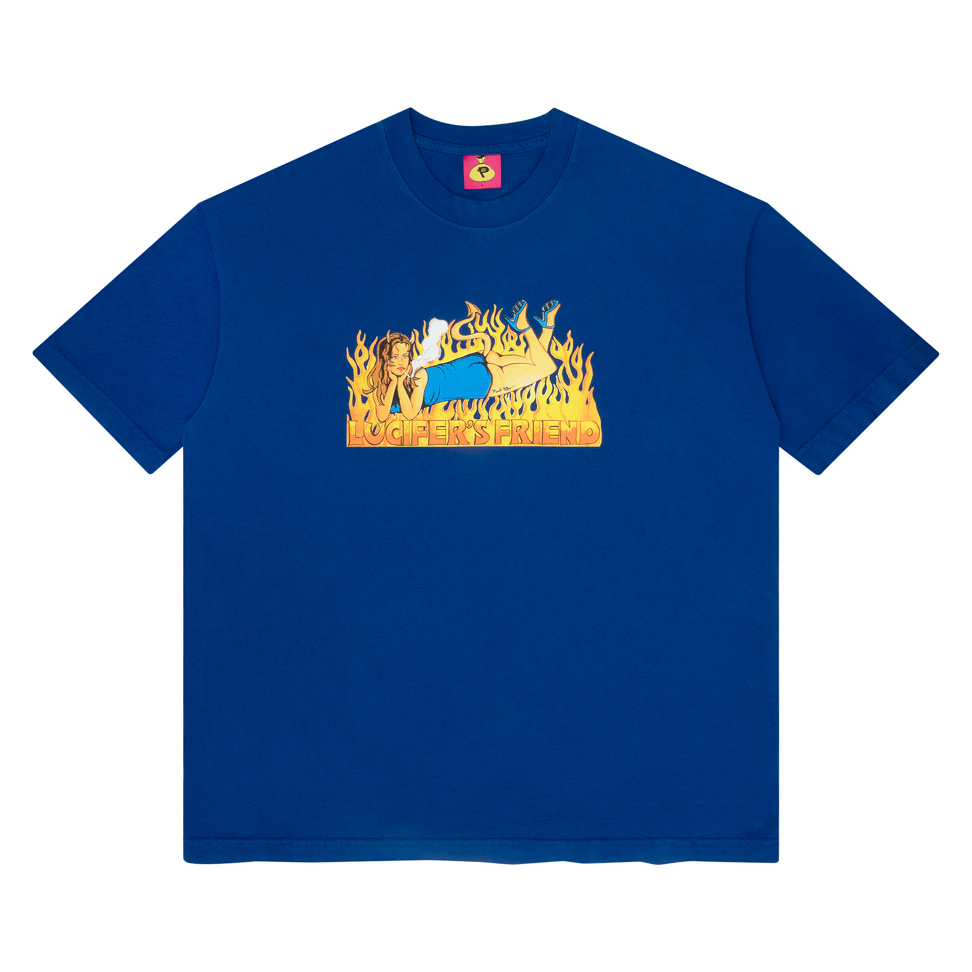 LUCIFER'S FRIEND T-SHIRT (BLUE)