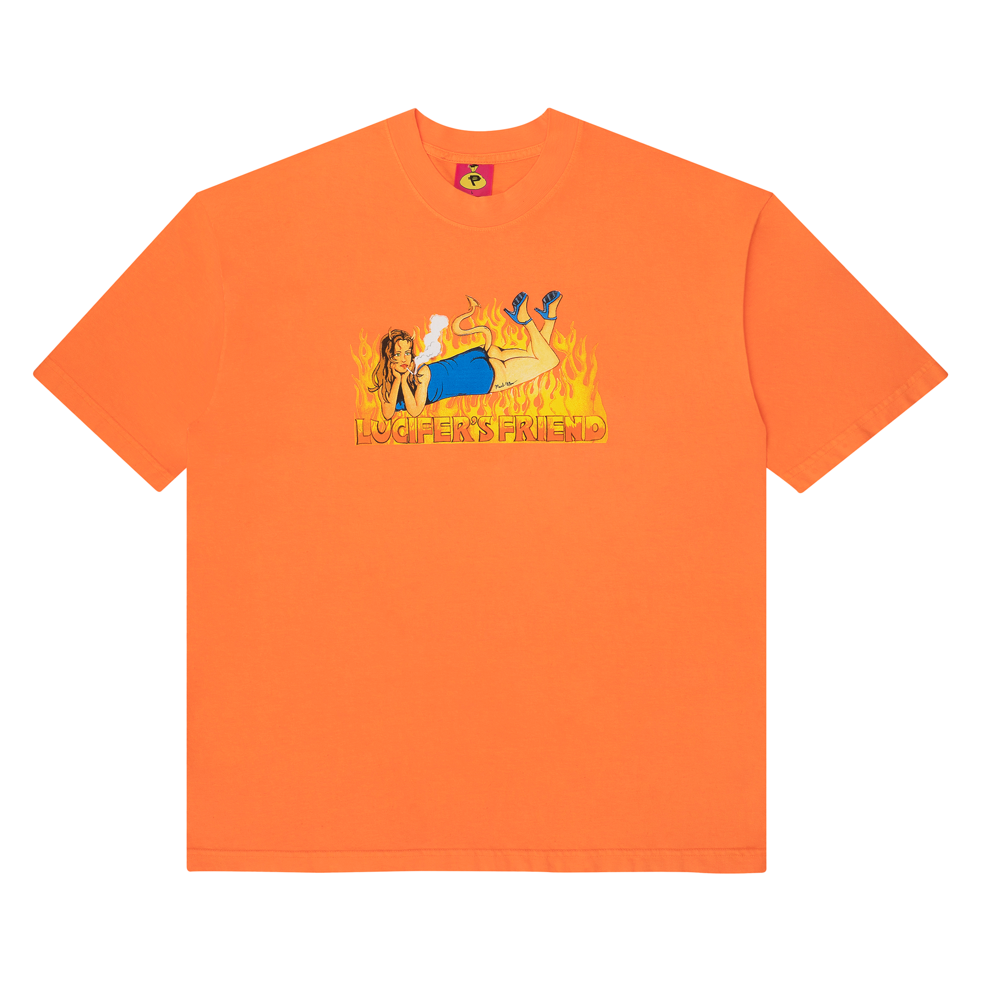 LUCIFER'S FRIEND T-SHIRT (ORANGE)