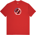 SURF NAZIS MUST DIE T-SHIRT (RED)